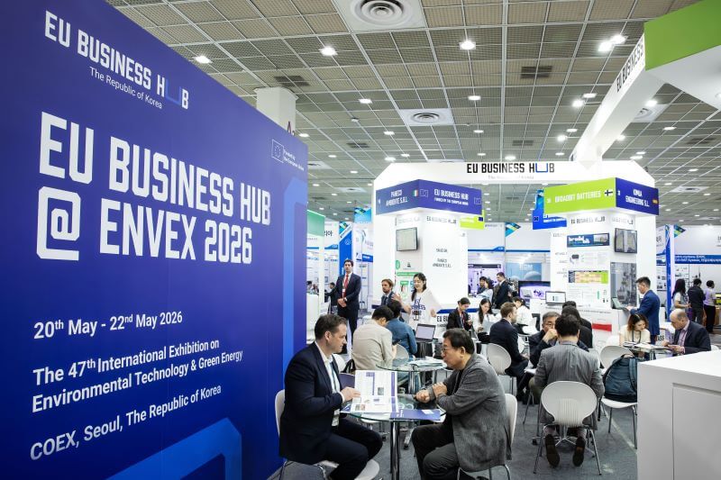 EU 비즈니스 허브 - ENVEX 2026 비즈니스 전시회 현장